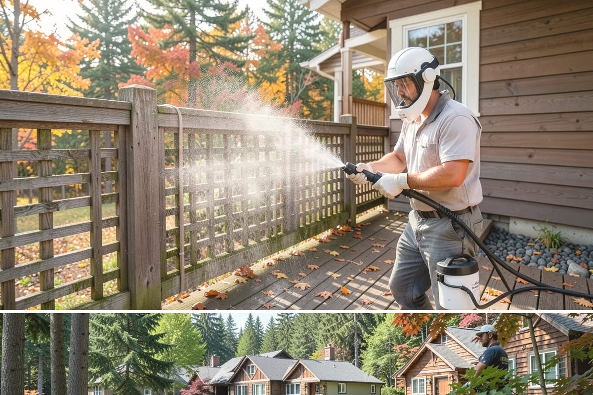 Berry Stain Removal in Edgewood, Pierce County, WA - Address berry staining in late summer through fall when berries ripen and drop most heavily onto surfaces below.