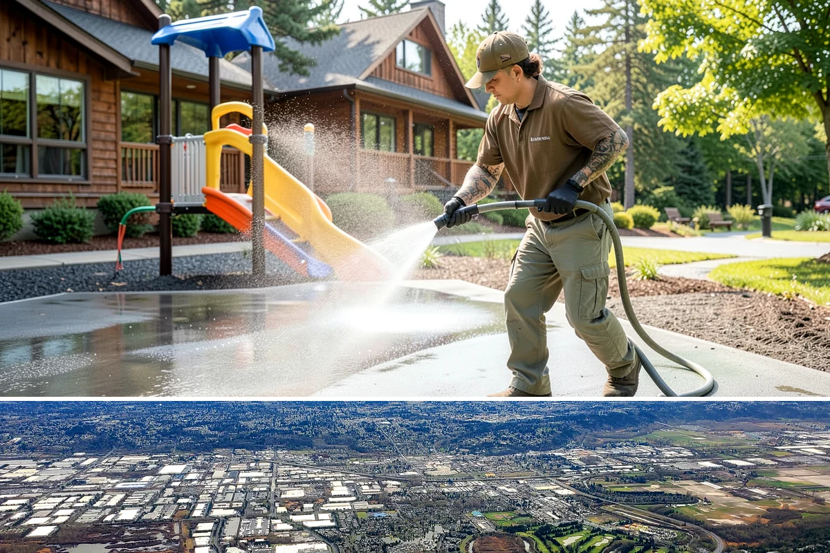Berry Stain Removal in Kent, King County, WA - Address berry staining in late summer through fall when berries ripen and drop most heavily onto surfaces below.