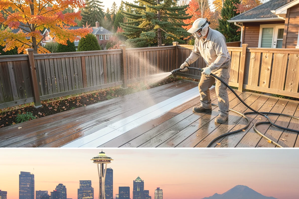 Berry Stain Removal in Seattle, King County, WA - Address berry staining in late summer through fall when berries ripen and drop most heavily onto surfaces below.