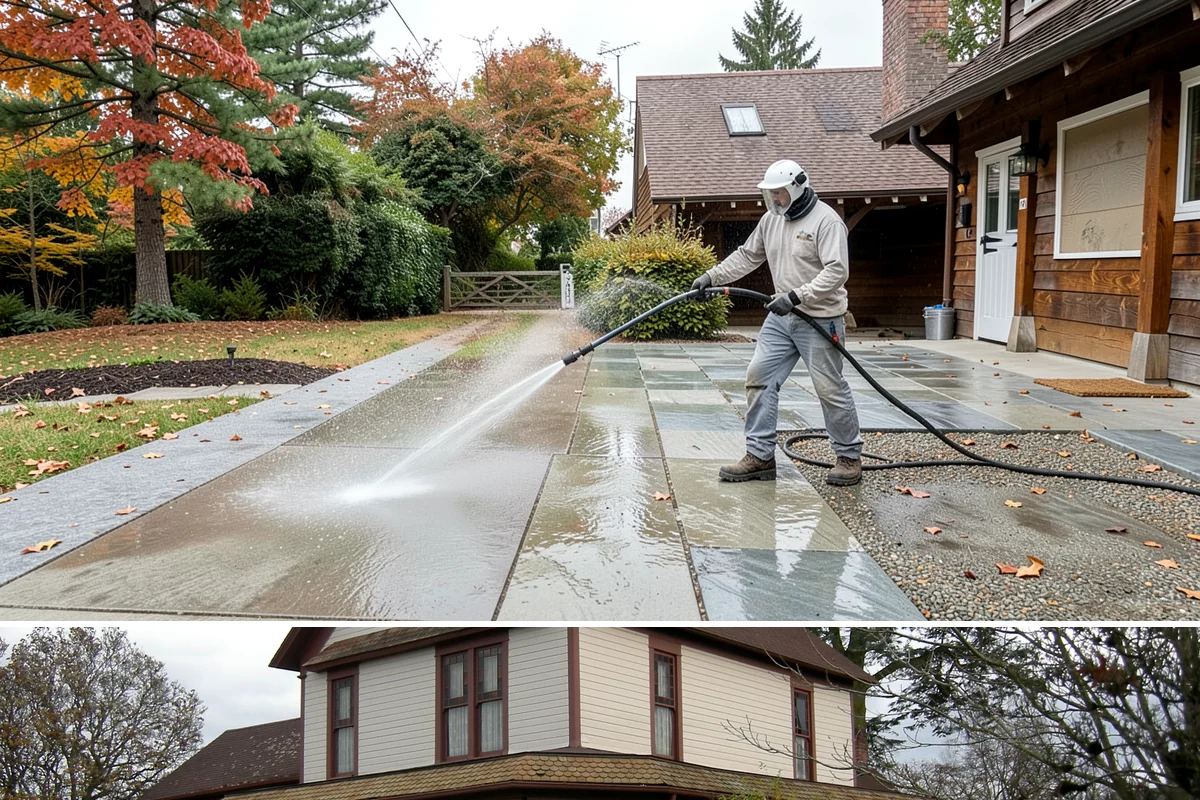 Berry Stain Removal in Sumner, Pierce County, WA - Address berry staining in late summer through fall when berries ripen and drop most heavily onto surfaces below.