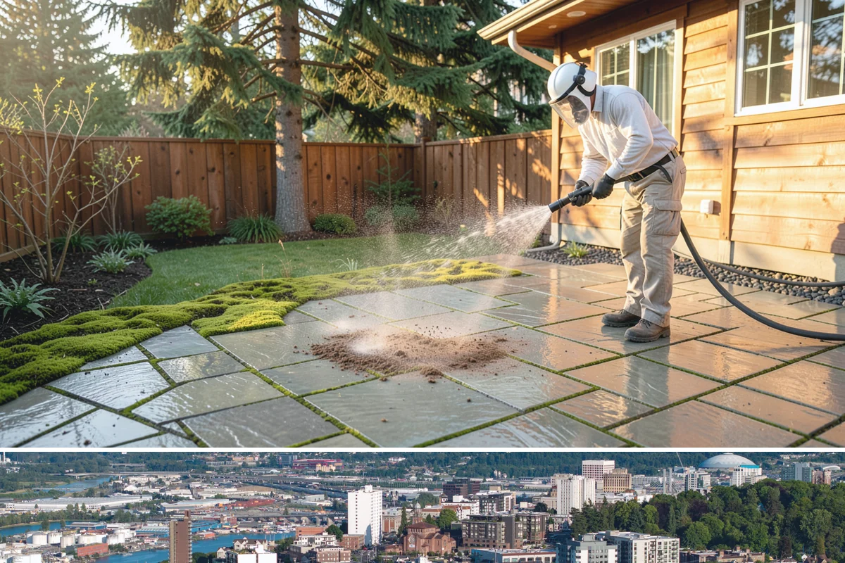 Berry Stain Removal in Tacoma, Pierce County, WA - Address berry staining in late summer through fall when berries ripen and drop most heavily onto surfaces below.