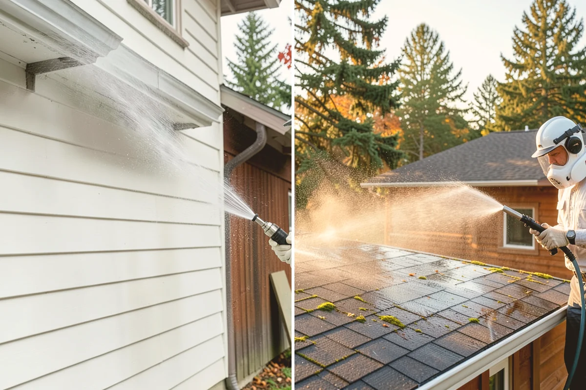 Biannual House Washing in Algona, King County, WA - Establish the two-visit schedule around spring and fall