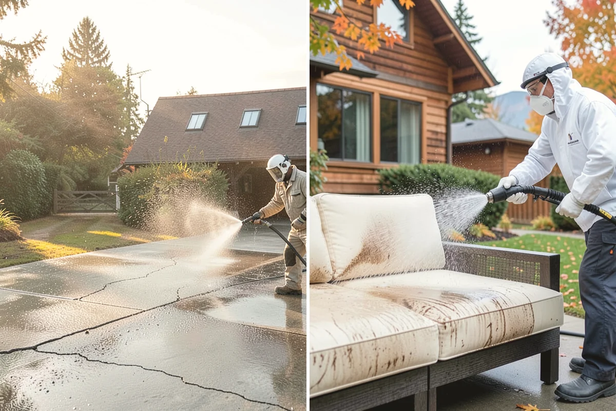 Biannual House Washing in Anacortes, Skagit County, WA - Establish the two-visit schedule around spring and fall