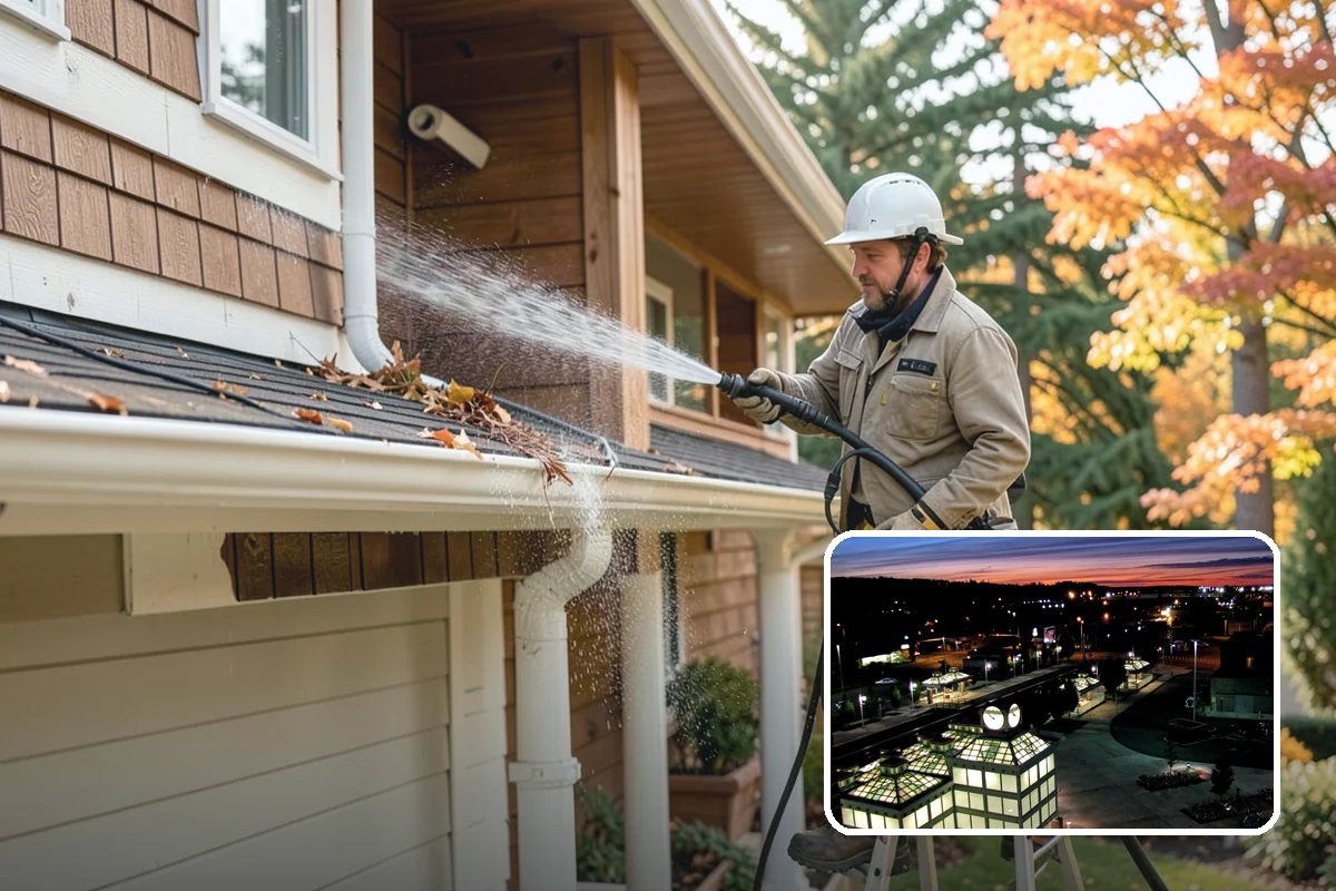 Biannual House Washing in Auburn, King County, WA - Keeps shaded and tree-covered homes free of visible algae