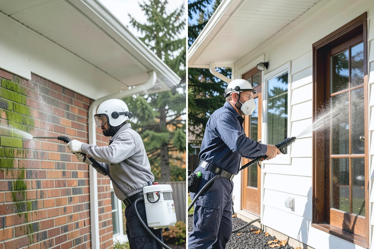 Biannual House Washing in Auburn, King County, WA - Establish the two-visit schedule around spring and fall