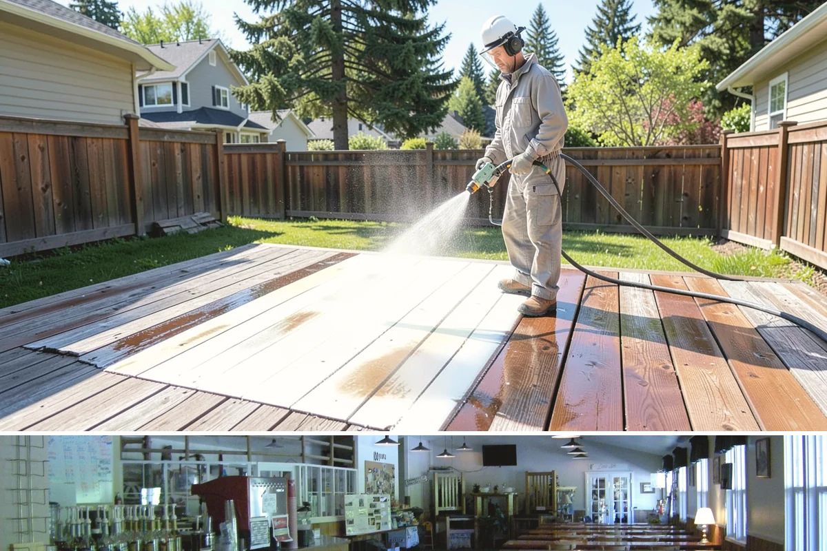 Biannual House Washing in Black Diamond, King County, WA - Spring and fall pair naturally, catching the exterior after winter growth and again before the next rainy season.