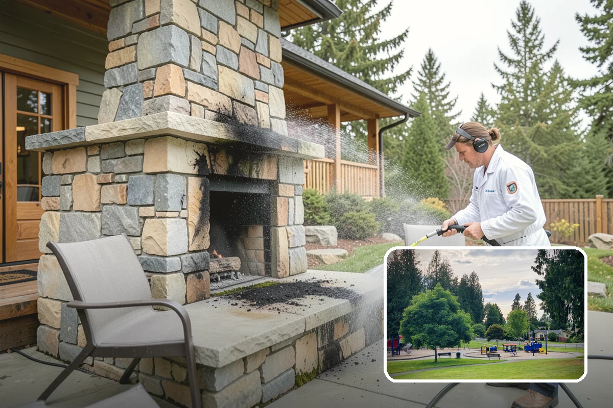 Biannual House Washing in Bonney Lake, Pierce County, WA - Keeps shaded and tree-covered homes free of visible algae