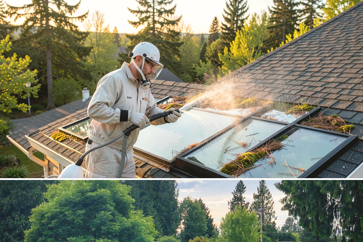 Biannual House Washing in Bonney Lake, Pierce County, WA - Spring and fall pair naturally, catching the exterior after winter growth and again before the next rainy season.