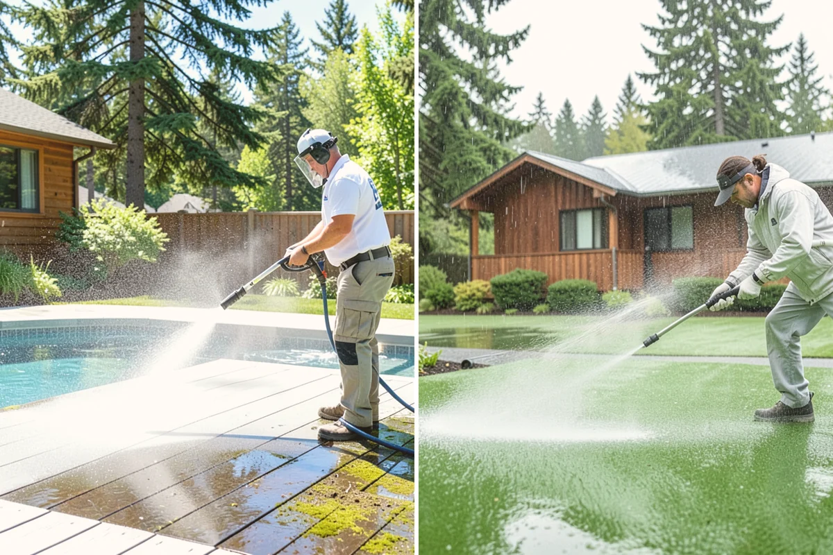 Biannual House Washing in Brier, Snohomish County, WA - Establish the two-visit schedule around spring and fall
