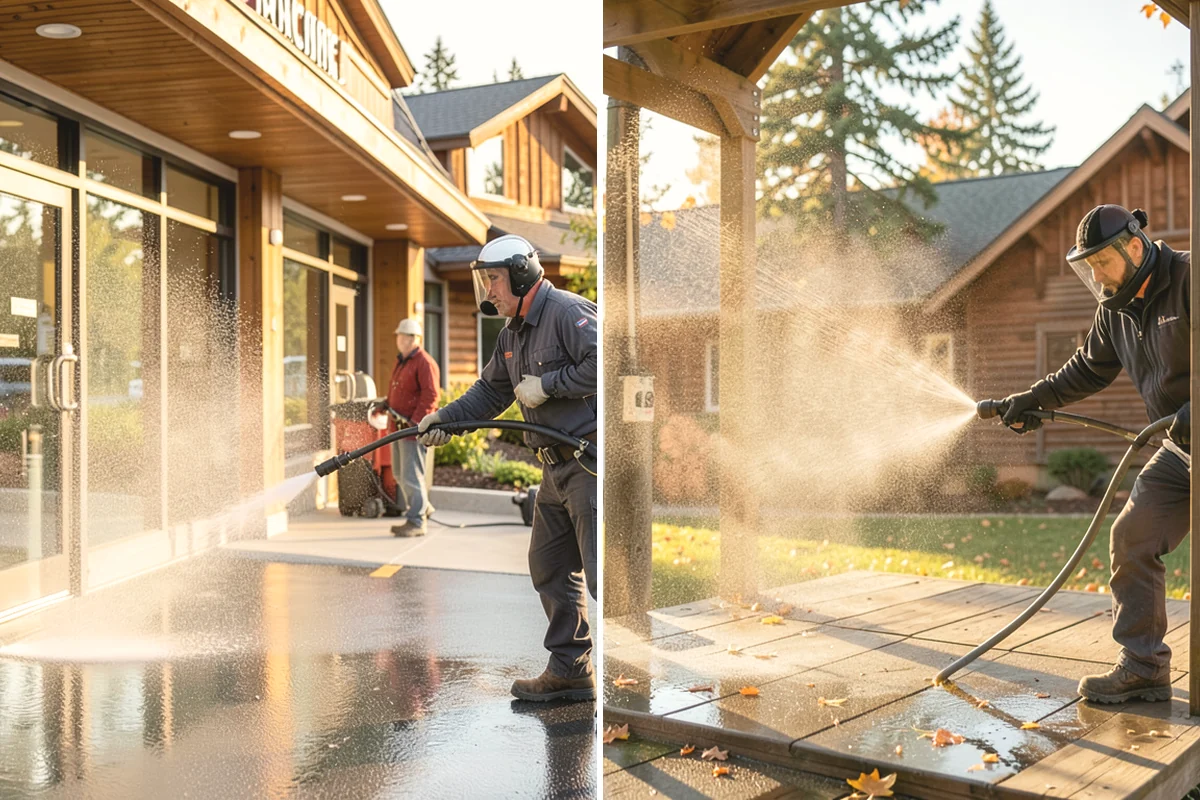 Biannual House Washing in Burlington, Skagit County, WA - Establish the two-visit schedule around spring and fall