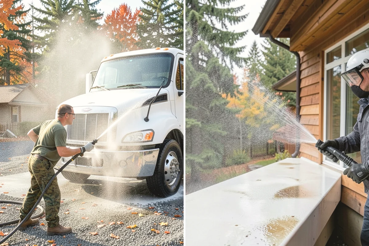 Biannual House Washing in Carnation, King County, WA - Establish the two-visit schedule around spring and fall