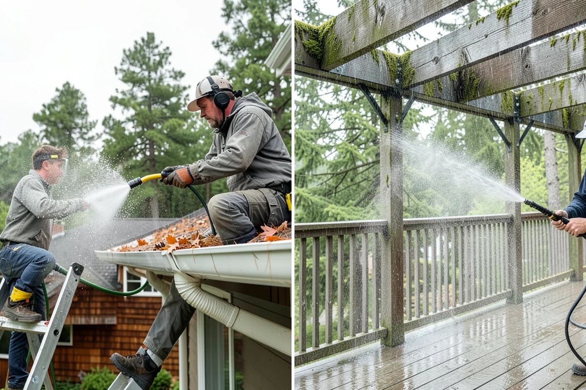 Biannual House Washing in Clyde Hill, King County, WA - Establish the two-visit schedule around spring and fall