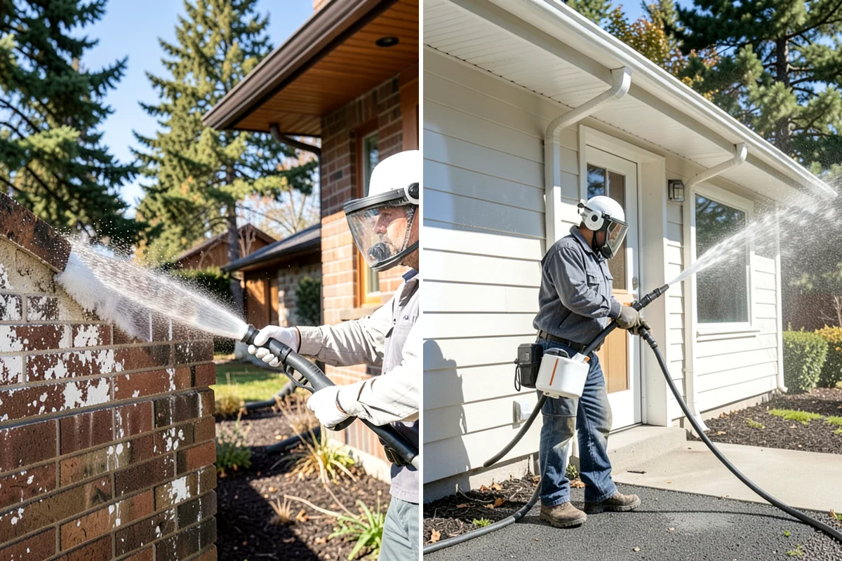 Biannual House Washing in Concrete, Skagit County, WA - Establish the two-visit schedule around spring and fall