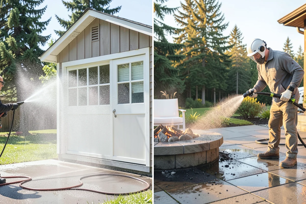 Biannual House Washing in Coupeville, Island County, WA - Establish the two-visit schedule around spring and fall