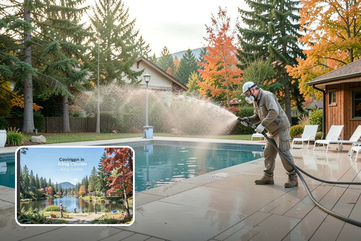 Biannual House Washing in Covington, King County, WA - Keeps shaded and tree-covered homes free of visible algae