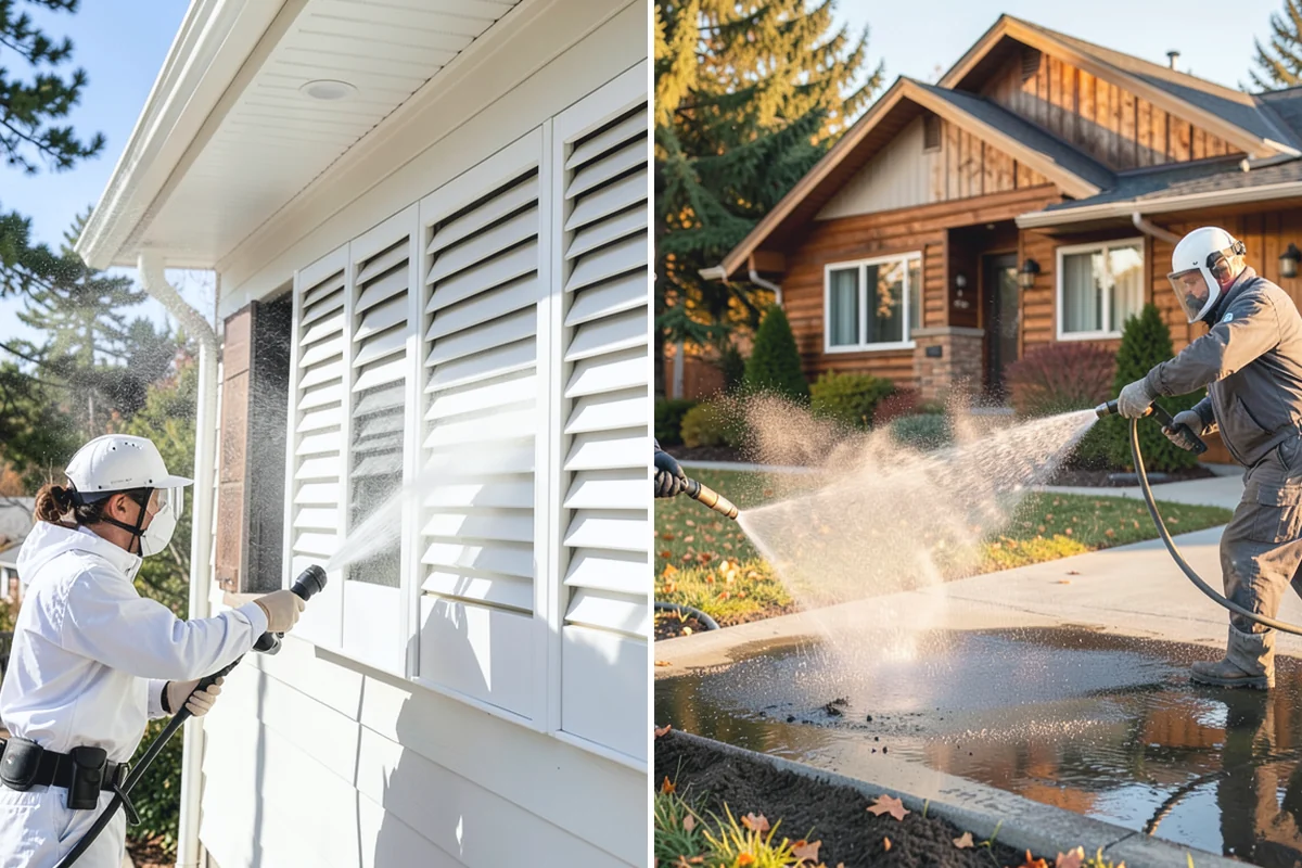 Biannual House Washing in Darrington, Snohomish County, WA - Establish the two-visit schedule around spring and fall