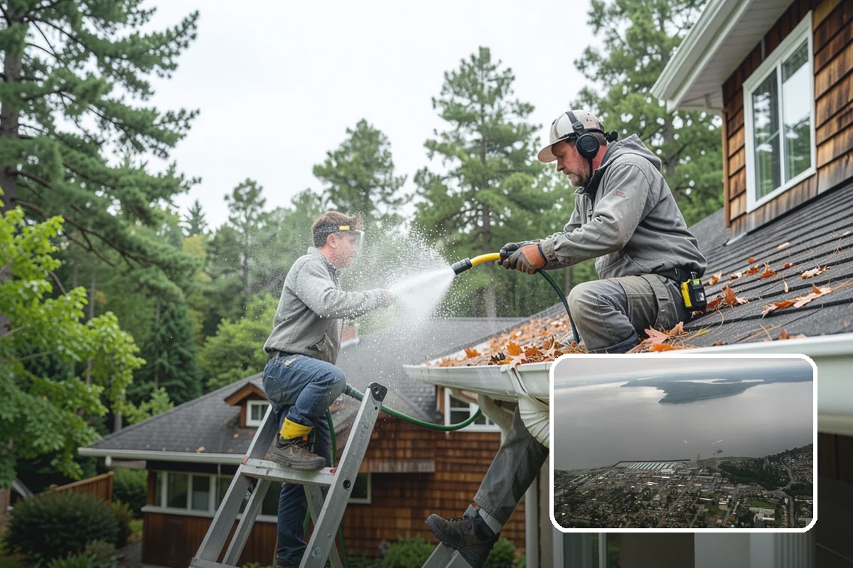 Biannual House Washing in Des Moines, King County, WA - Keeps shaded and tree-covered homes free of visible algae