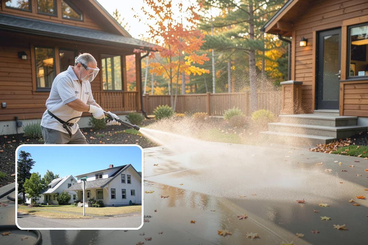 Biannual House Washing in DuPont, Pierce County, WA - Keeps shaded and tree-covered homes free of visible algae