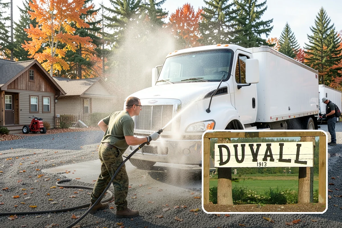 Biannual House Washing in Duvall, King County, WA - Keeps shaded and tree-covered homes free of visible algae