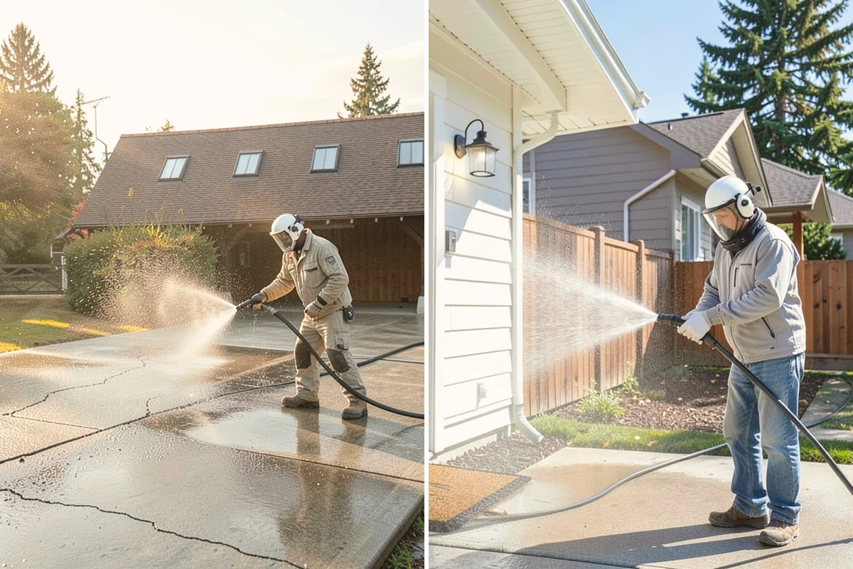 Biannual House Washing in Eatonville, Pierce County, WA - Establish the two-visit schedule around spring and fall