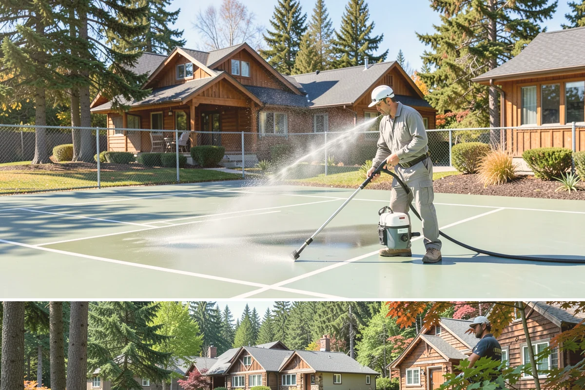Biannual House Washing in Edgewood, Pierce County, WA - Spring and fall pair naturally, catching the exterior after winter growth and again before the next rainy season.