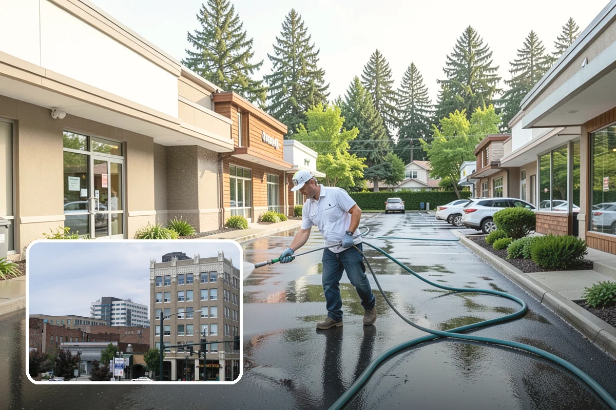 Biannual House Washing in Everett, Snohomish County, WA - Keeps shaded and tree-covered homes free of visible algae