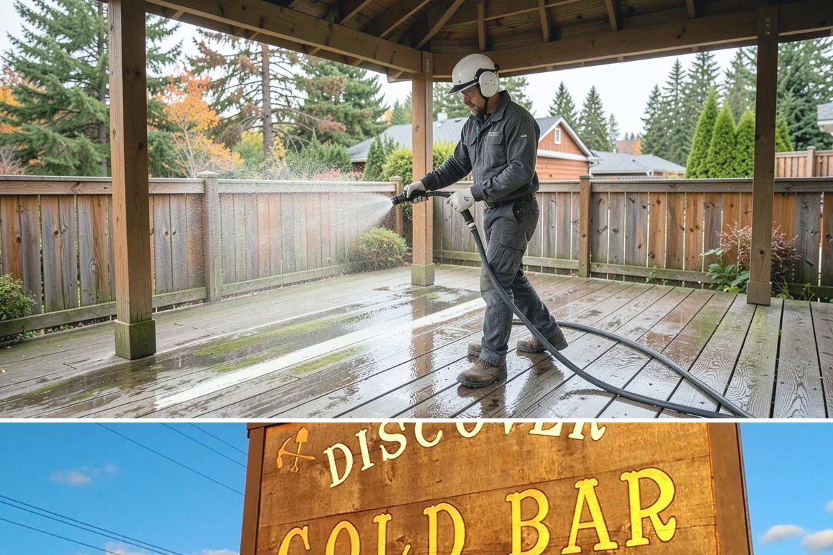 Biannual House Washing in Gold Bar, Snohomish County, WA - Spring and fall pair naturally, catching the exterior after winter growth and again before the next rainy season.