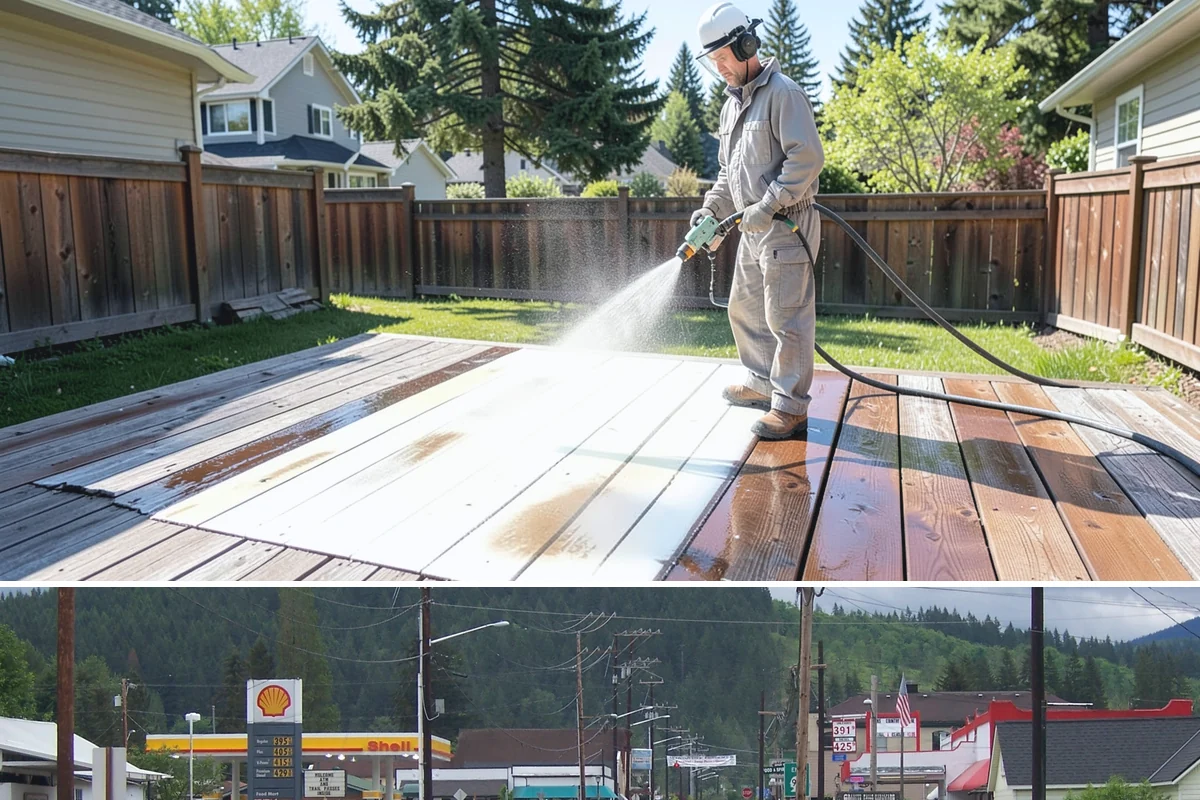 Biannual House Washing in Granite Falls, Snohomish County, WA - Spring and fall pair naturally, catching the exterior after winter growth and again before the next rainy season.