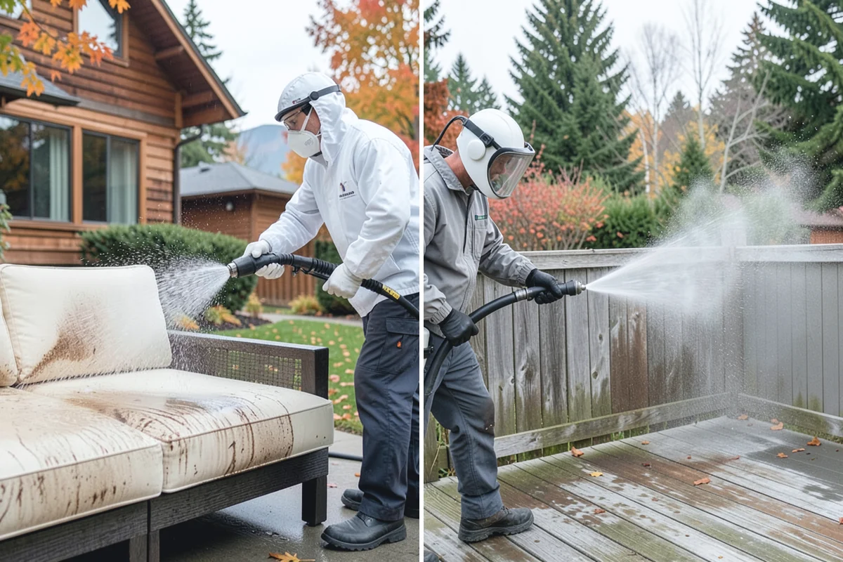 Biannual House Washing in Hamilton, Skagit County, WA - Establish the two-visit schedule around spring and fall