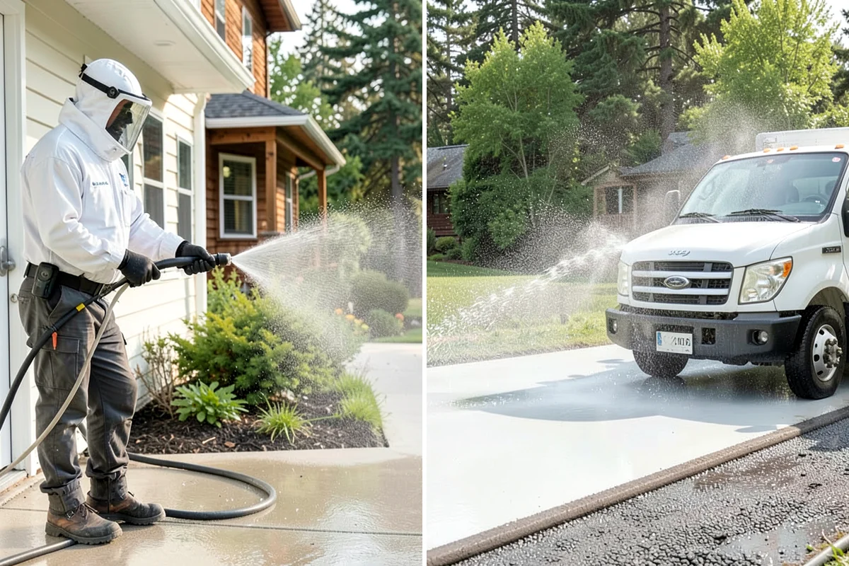 Biannual House Washing in Hunts Point, King County, WA - Establish the two-visit schedule around spring and fall