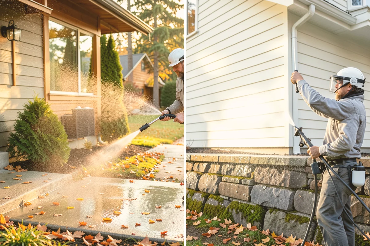 Biannual House Washing in Kent, King County, WA - Establish the two-visit schedule around spring and fall