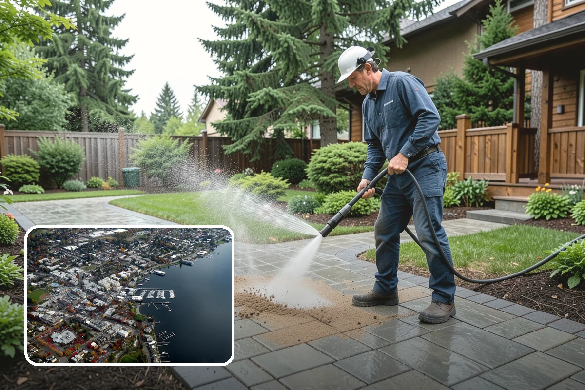 Biannual House Washing in Kirkland, King County, WA - Keeps shaded and tree-covered homes free of visible algae