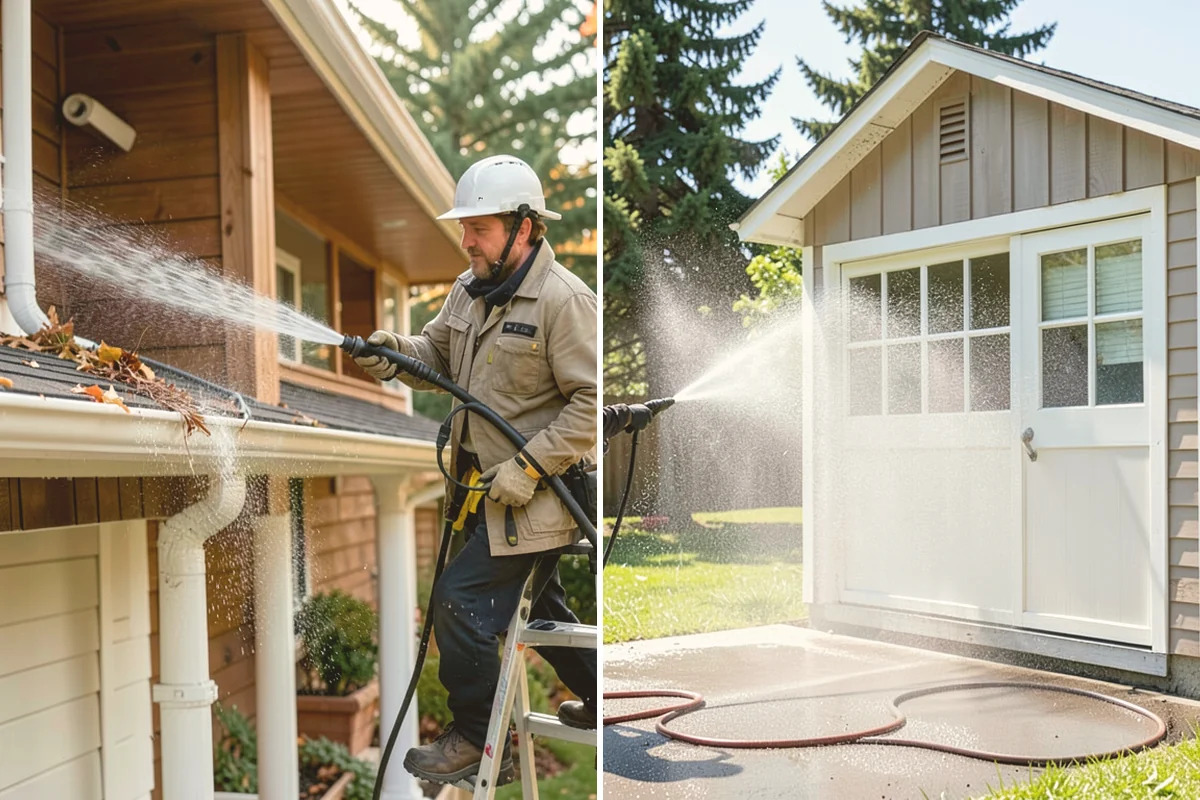 Biannual House Washing in Kirkland, King County, WA - Establish the two-visit schedule around spring and fall
