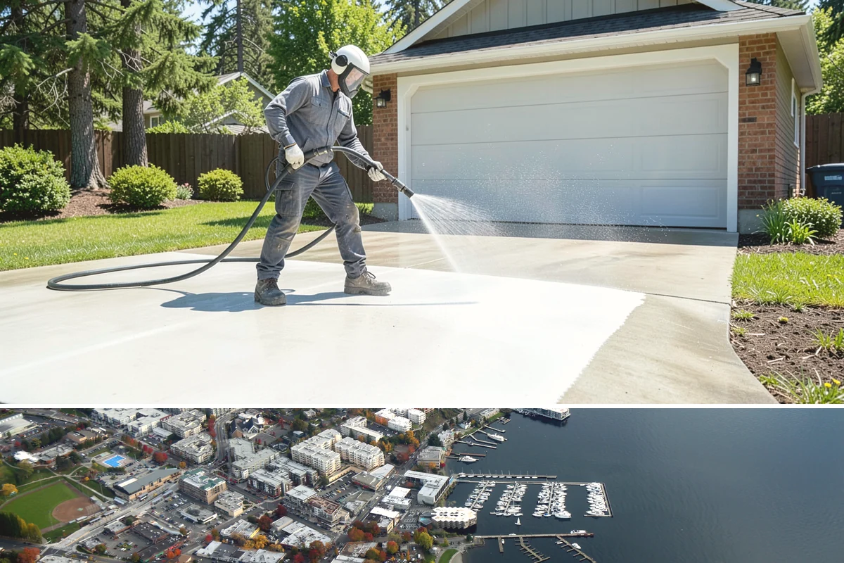 Biannual House Washing in Kirkland, King County, WA - Spring and fall pair naturally, catching the exterior after winter growth and again before the next rainy season.
