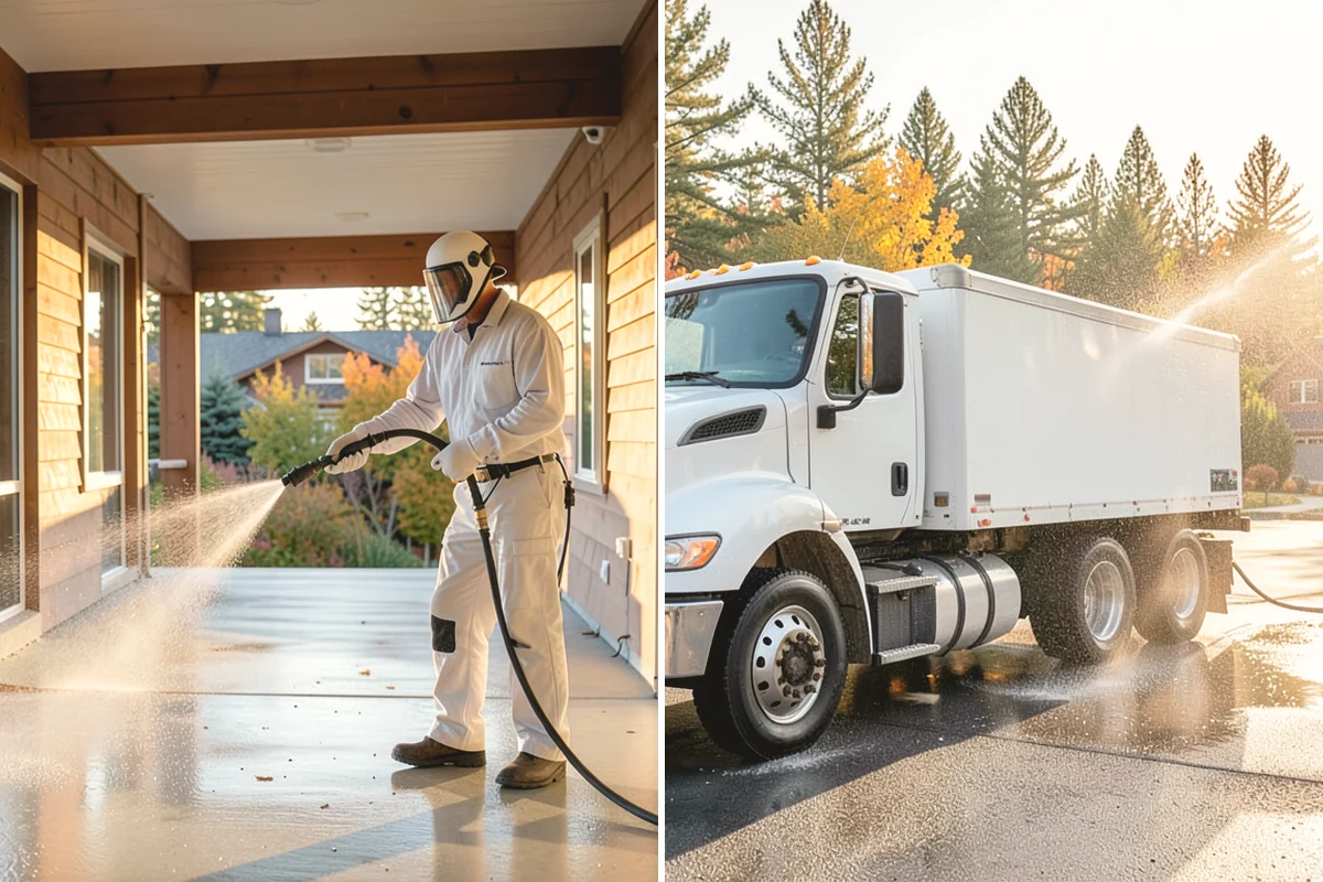 Biannual House Washing in La Conner, Skagit County, WA - Establish the two-visit schedule around spring and fall