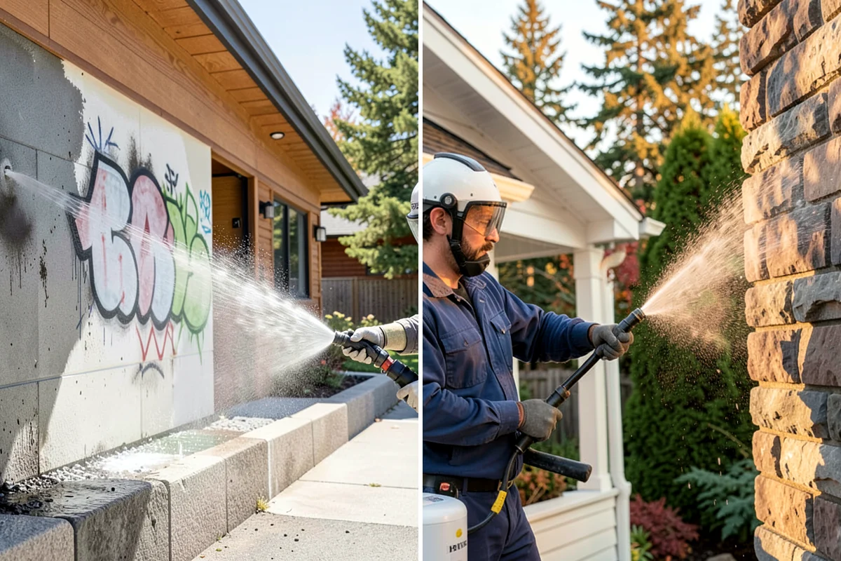 Biannual House Washing in Lake Forest Park, King County, WA - Establish the two-visit schedule around spring and fall