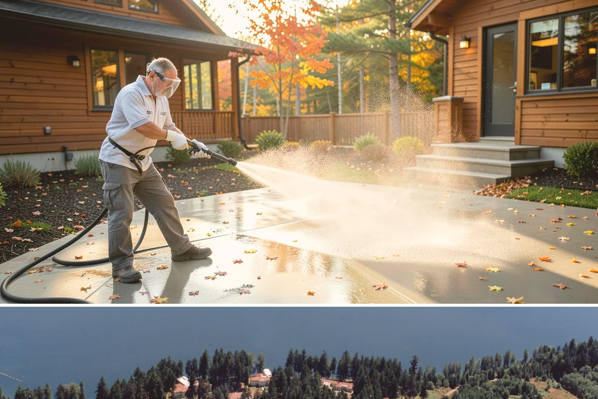 Biannual House Washing in Lakewood, Pierce County, WA - Spring and fall pair naturally, catching the exterior after winter growth and again before the next rainy season.