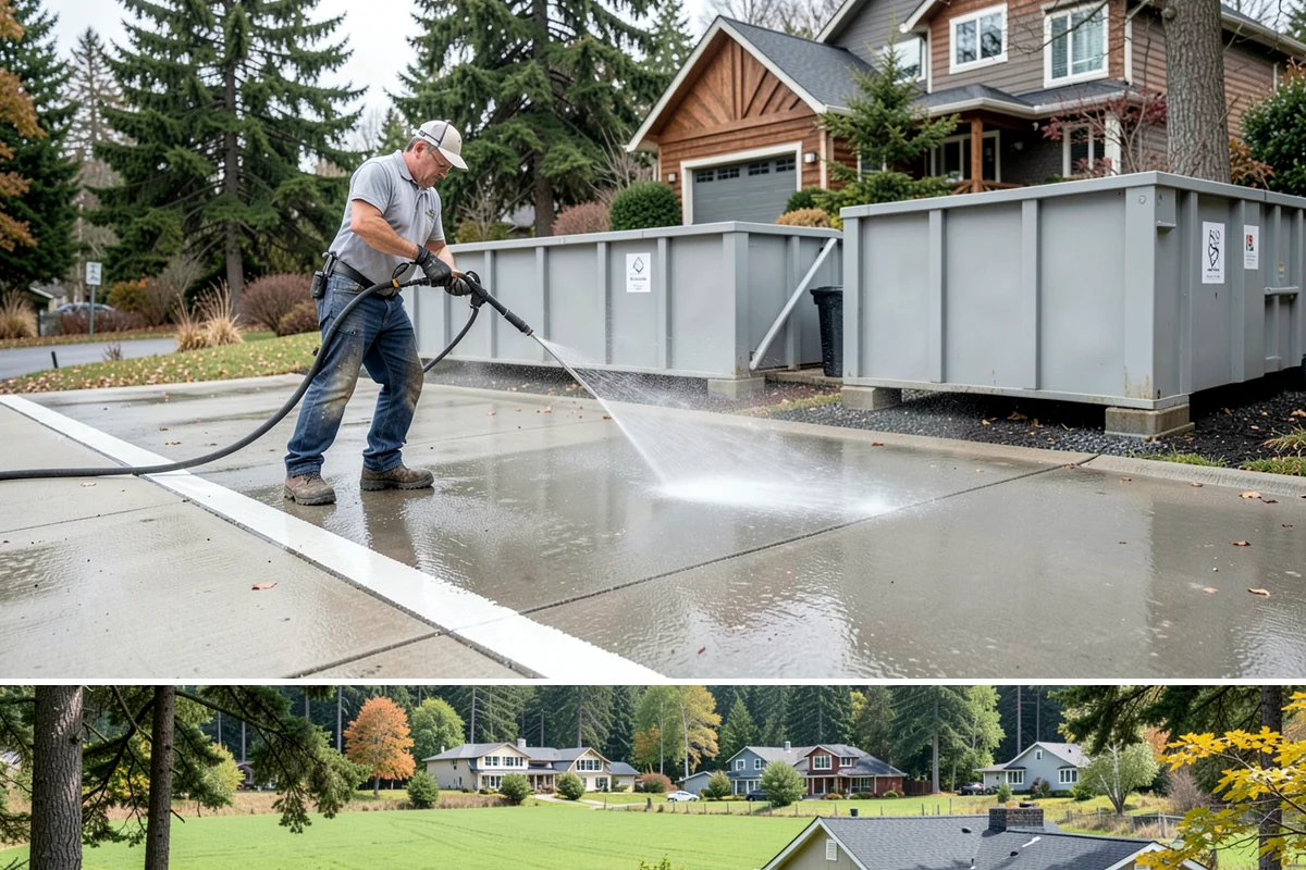 Biannual House Washing in Lyman, Skagit County, WA - Spring and fall pair naturally, catching the exterior after winter growth and again before the next rainy season.