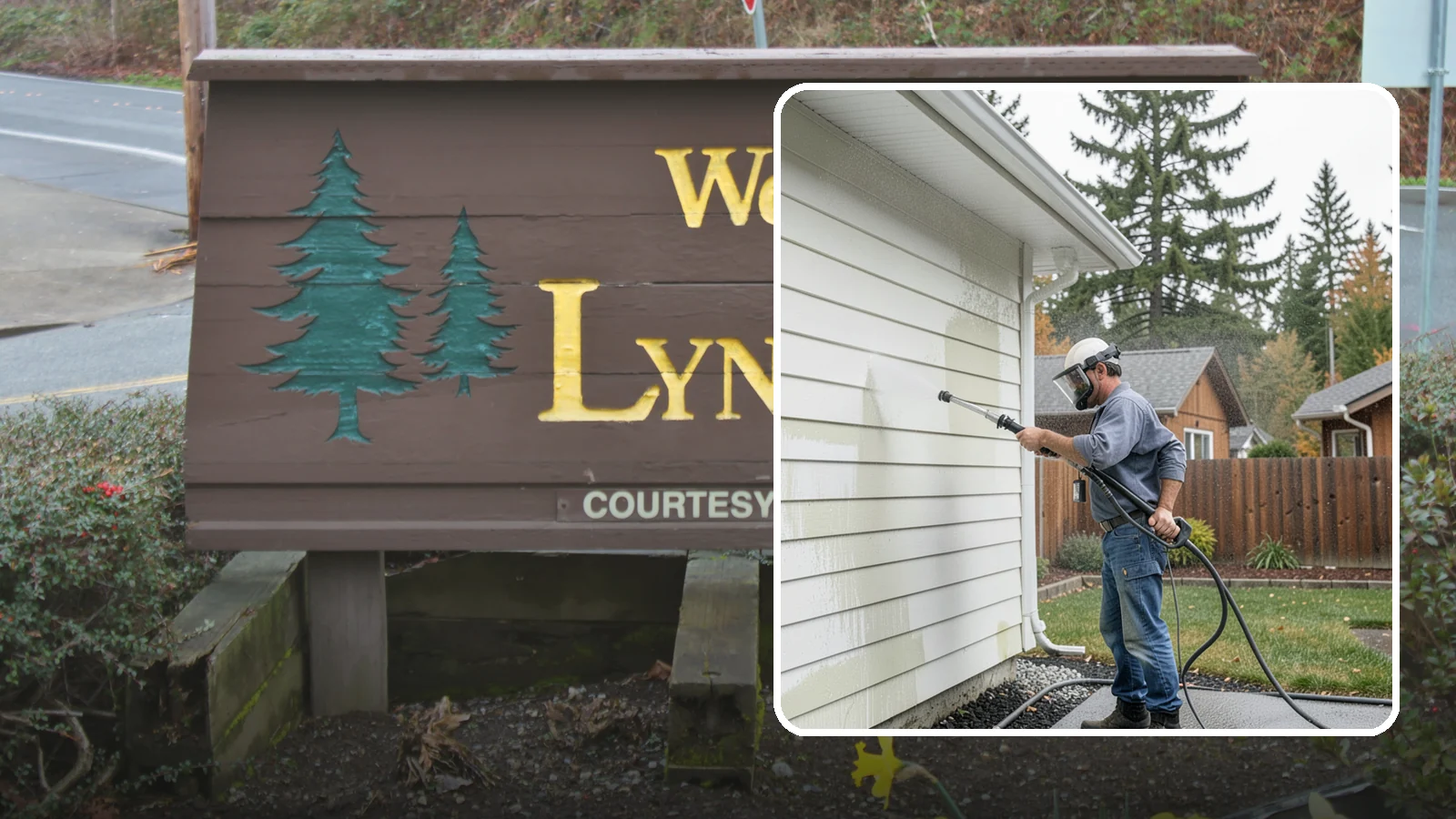 Biannual House Washing in Lynnwood, Snohomish County, WA - Biannual house washing cleans your home's exterior twice a year to stay ahead of the algae and film that build fast in a wet...