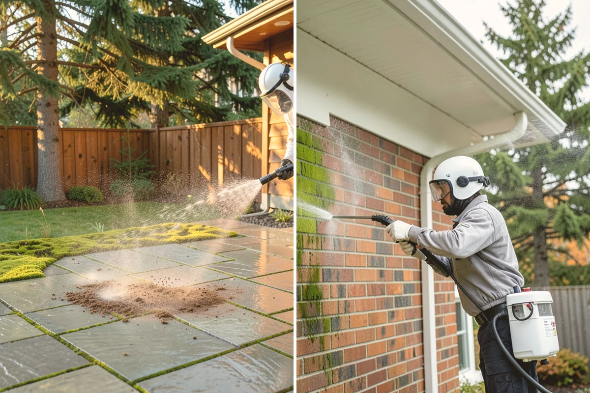 Biannual House Washing in Lynnwood, Snohomish County, WA - Establish the two-visit schedule around spring and fall