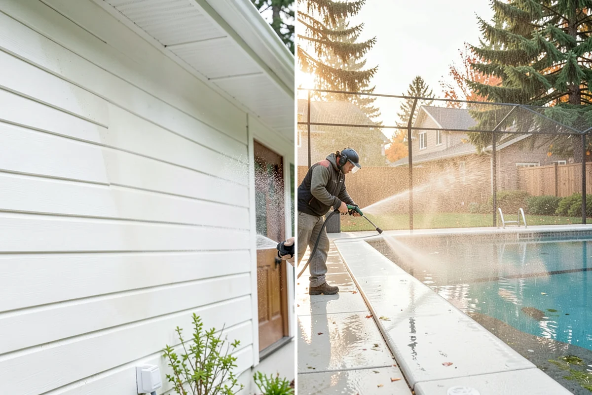 Biannual House Washing in Maple Valley, King County, WA - Establish the two-visit schedule around spring and fall