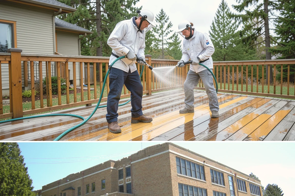 Biannual House Washing in Maple Valley, King County, WA - Spring and fall pair naturally, catching the exterior after winter growth and again before the next rainy season.