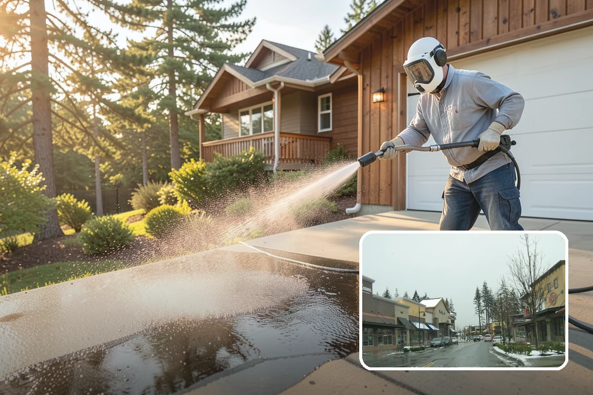 Biannual House Washing in Mill Creek, Snohomish County, WA - Keeps shaded and tree-covered homes free of visible algae