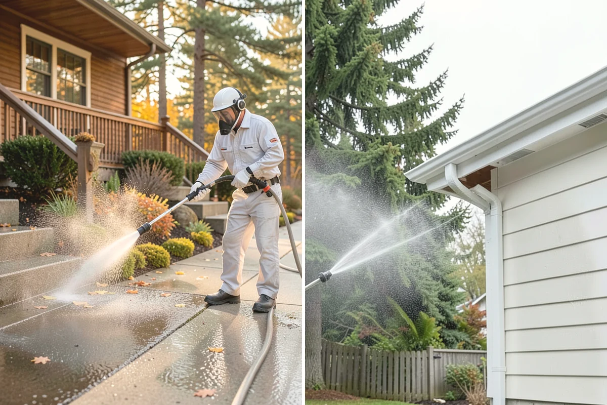 Biannual House Washing in Mill Creek, Snohomish County, WA - Establish the two-visit schedule around spring and fall