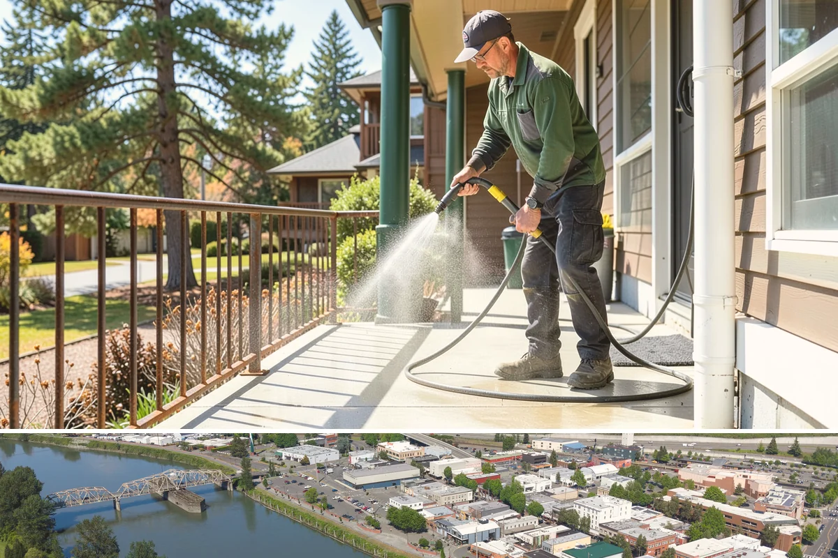 Biannual House Washing in Mount Vernon, Skagit County, WA - Spring and fall pair naturally, catching the exterior after winter growth and again before the next rainy season.