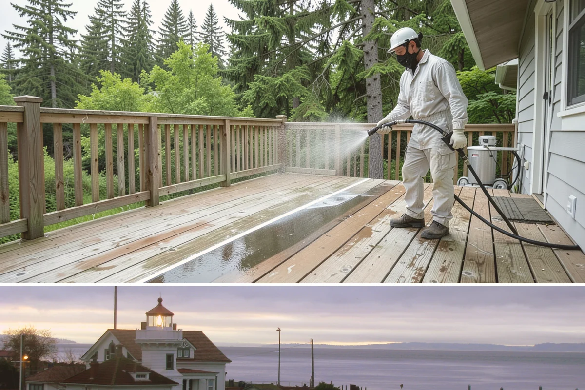 Biannual House Washing in Mukilteo, Snohomish County, WA - Spring and fall pair naturally, catching the exterior after winter growth and again before the next rainy season.
