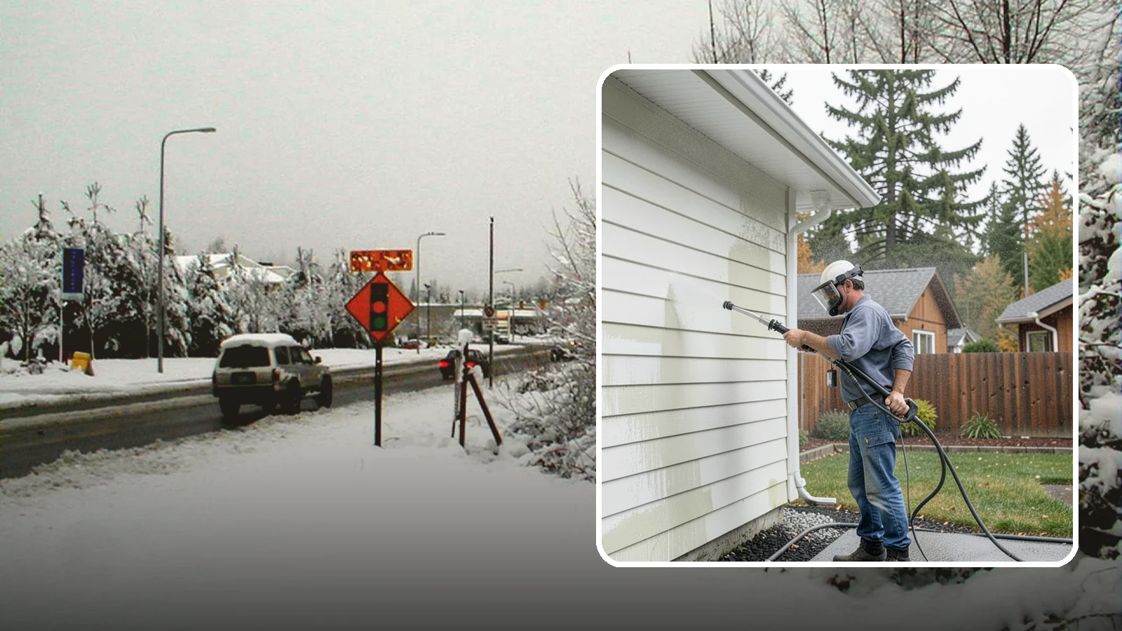 Biannual House Washing in Newcastle, King County, WA - Biannual house washing cleans your home's exterior twice a year to stay ahead of the algae and film that build fast in a wet...