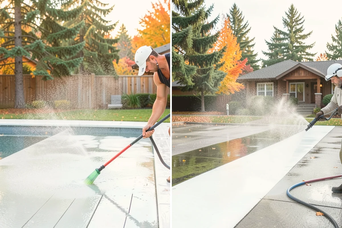 Biannual House Washing in Newcastle, King County, WA - Establish the two-visit schedule around spring and fall
