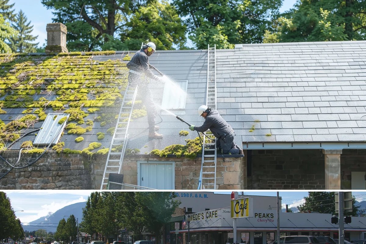 Biannual House Washing in North Bend, King County, WA - Spring and fall pair naturally, catching the exterior after winter growth and again before the next rainy season.