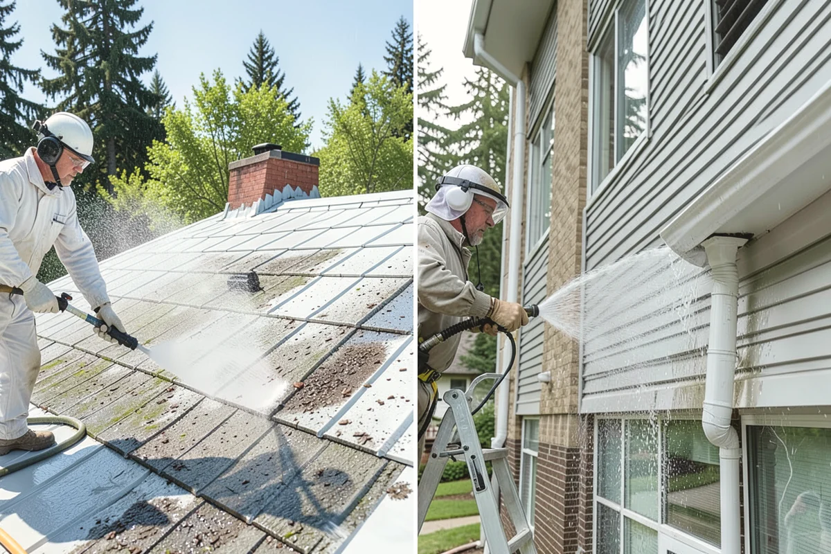 Biannual House Washing in Oak Harbor, Island County, WA - Establish the two-visit schedule around spring and fall